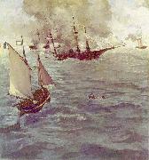 Edouard Manet, Schlacht zwischen der